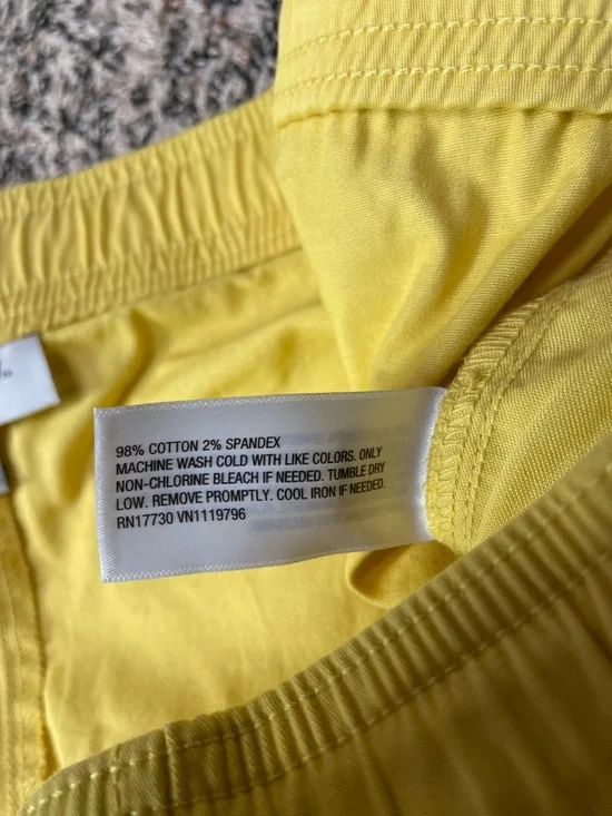 Goodfellow & Co. Mens Yellow 7” Pull On Everyday Shorts Size XL | NWT - Picture 7 of 7